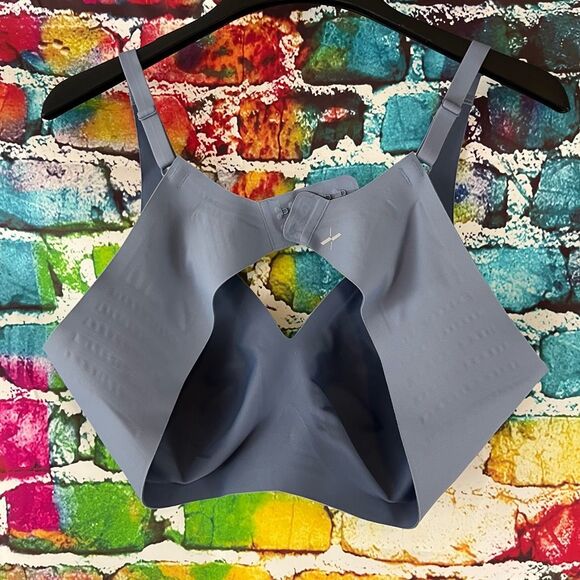 Knix XXXXL Blue Seamless Wire Free Comfort Bra - Picture 4 of 7
